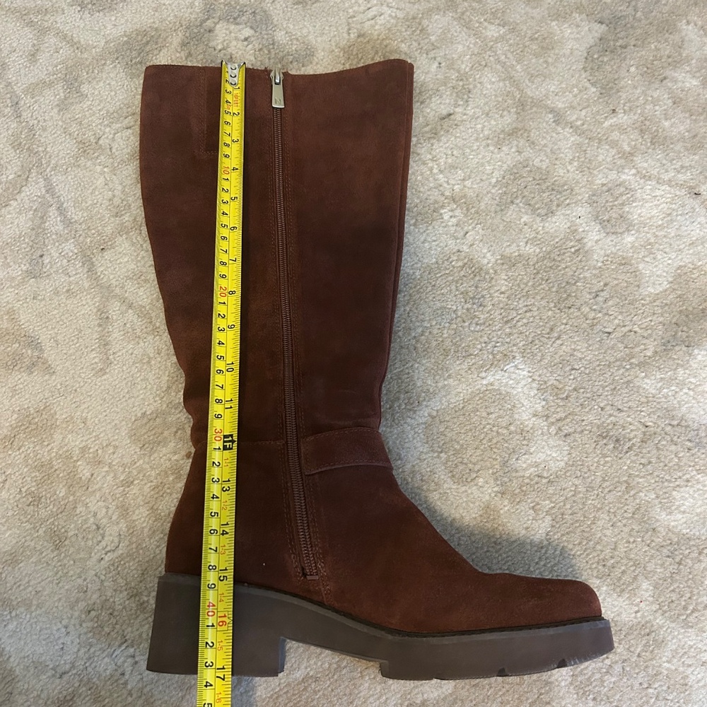 Naturalizer Darry Suede Boots, 8 wide calf - Picture 8 of 8